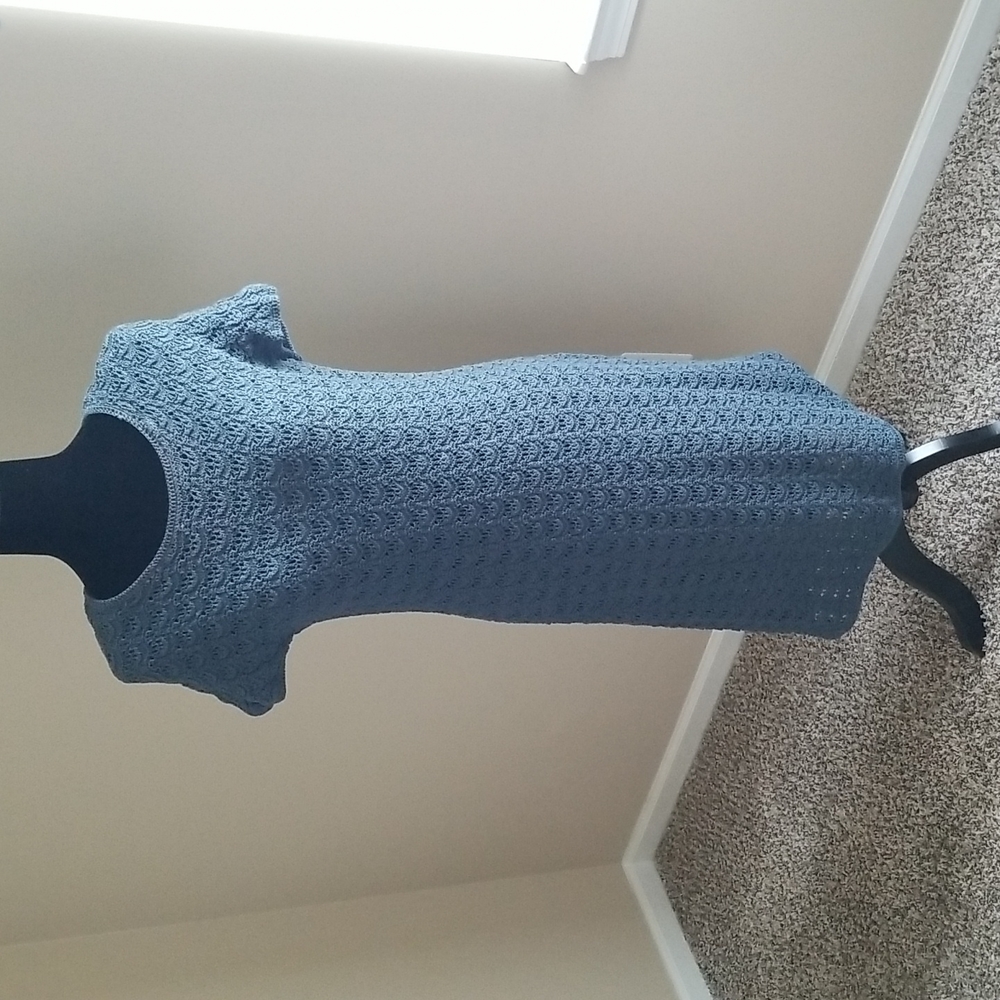 Beautiful Teal Blue Knit Jones New York Dress